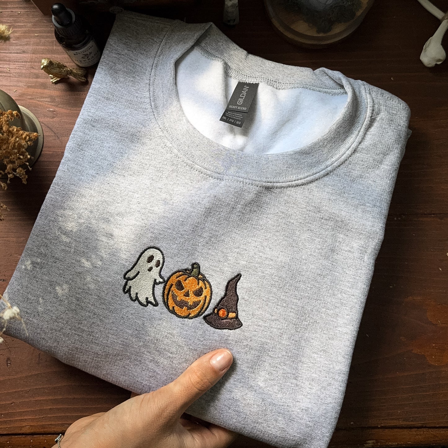 Spook-O-Ween embroidered Sweatshirt