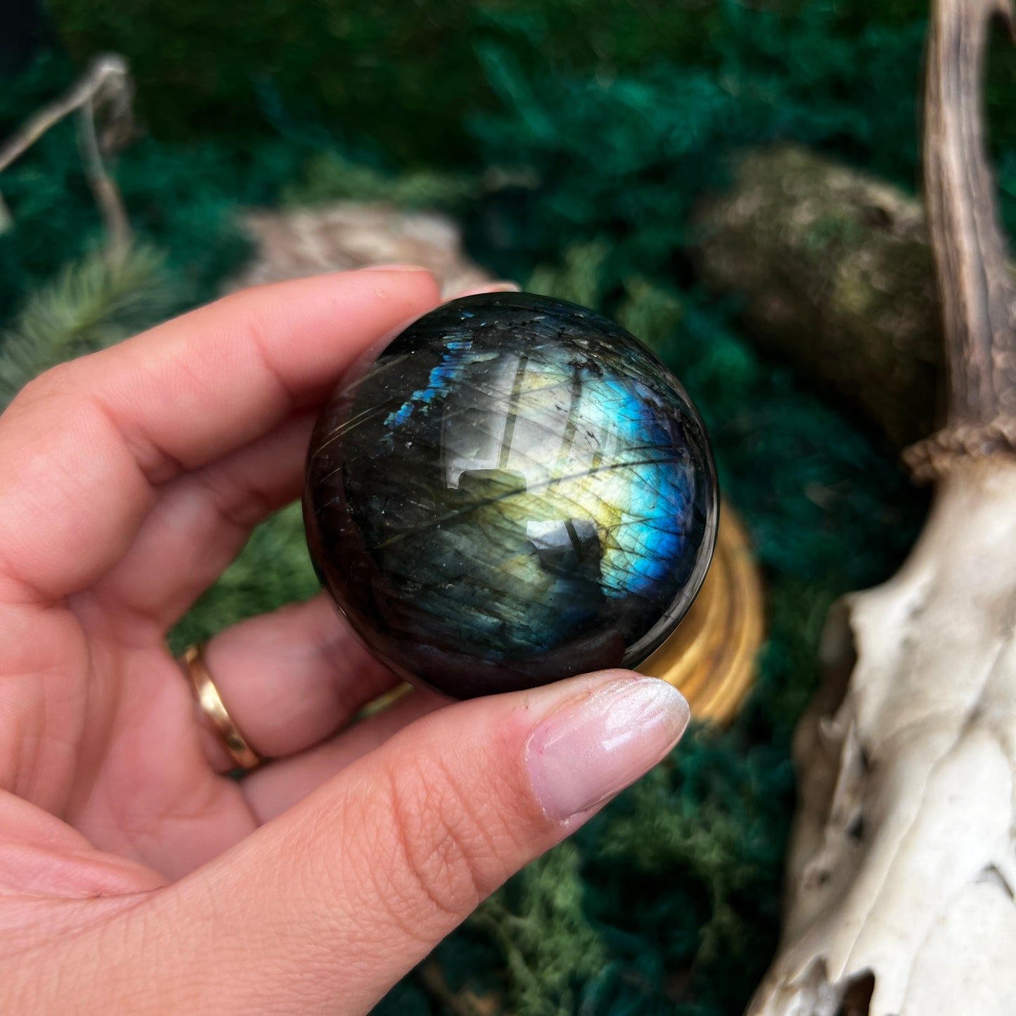 Blue Labradorite Sphere A+ BLS12