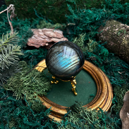 Blue Labradorite Sphere A+ BLS17