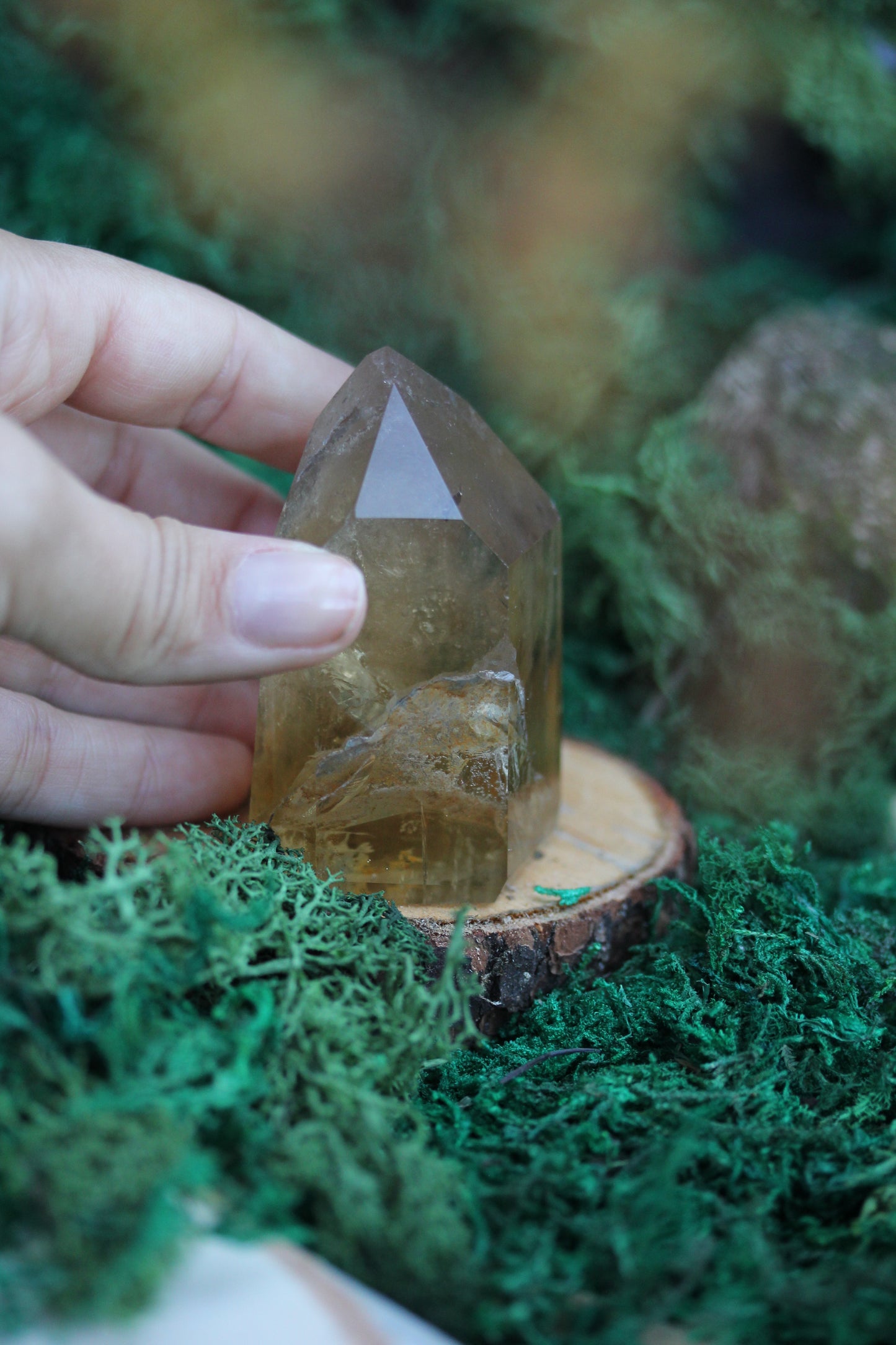 Natural Citrine Tower NCT2