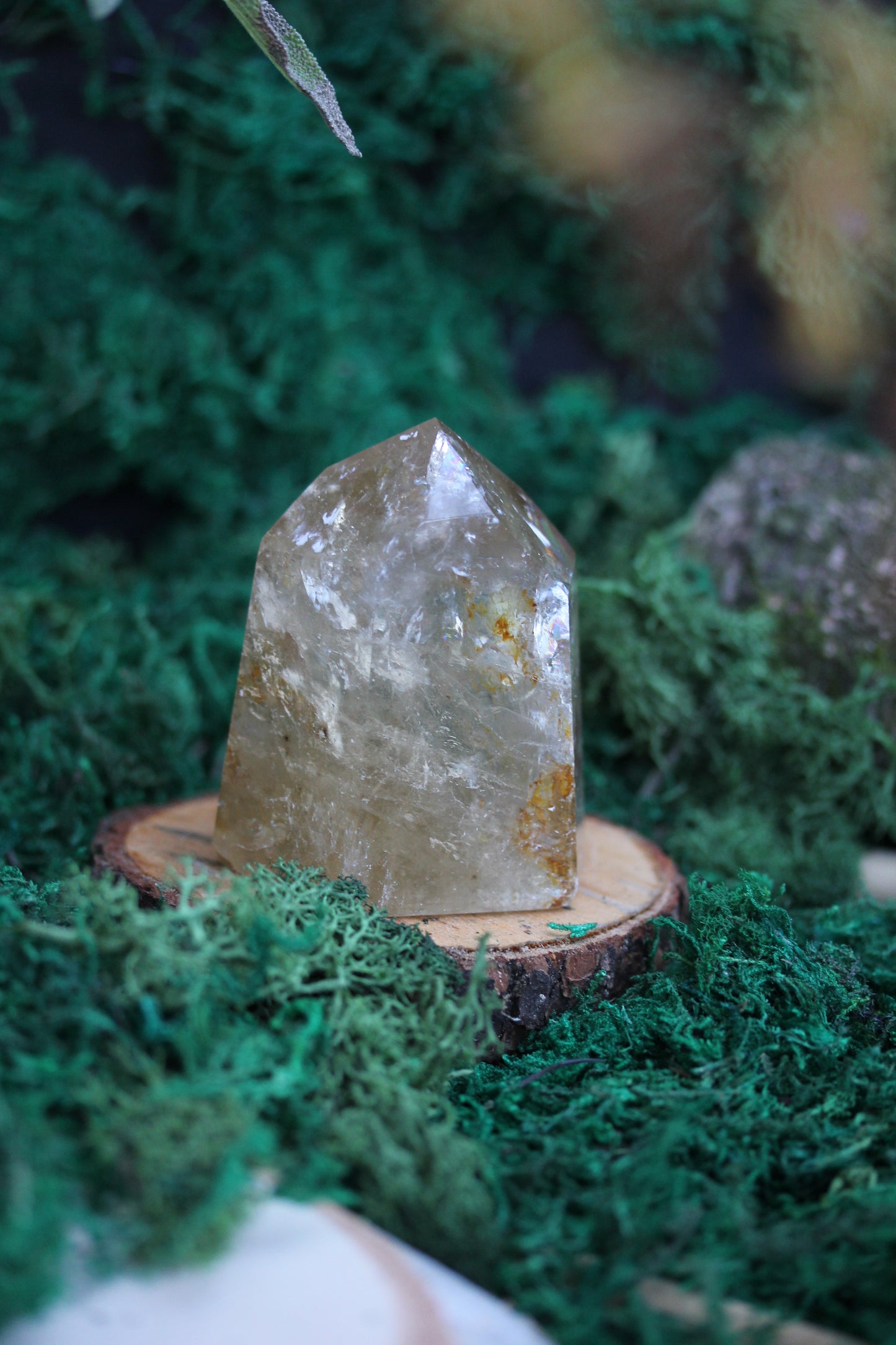 Natural Citrine Tower NCT3
