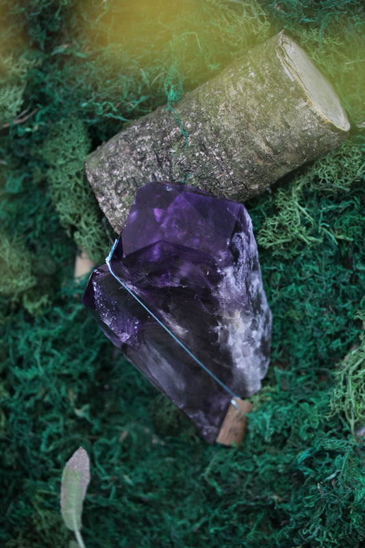 Raw Amethyst Wand AW5