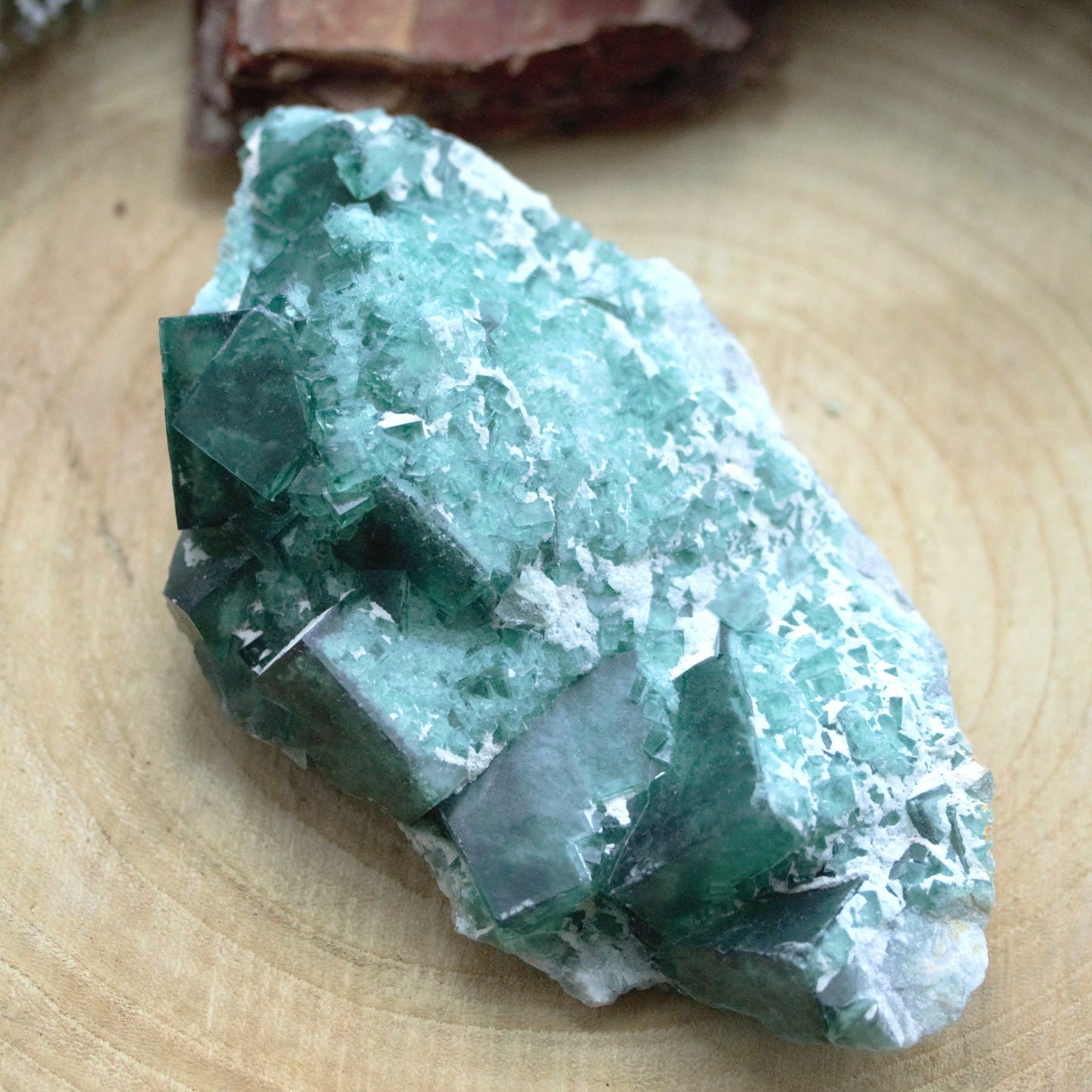 Raw Green Fluorite RF7