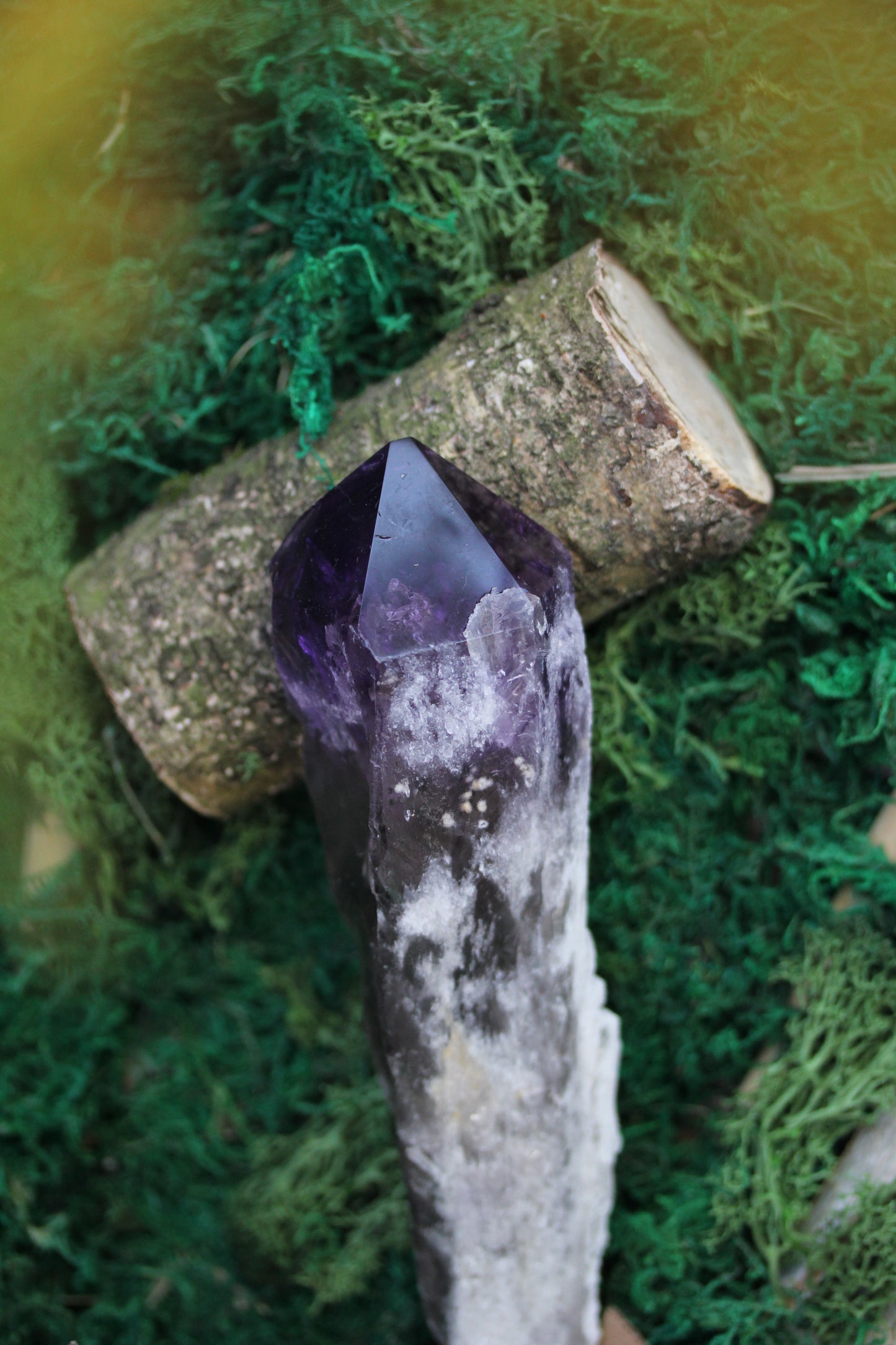 Raw Amethyst Wand AW2
