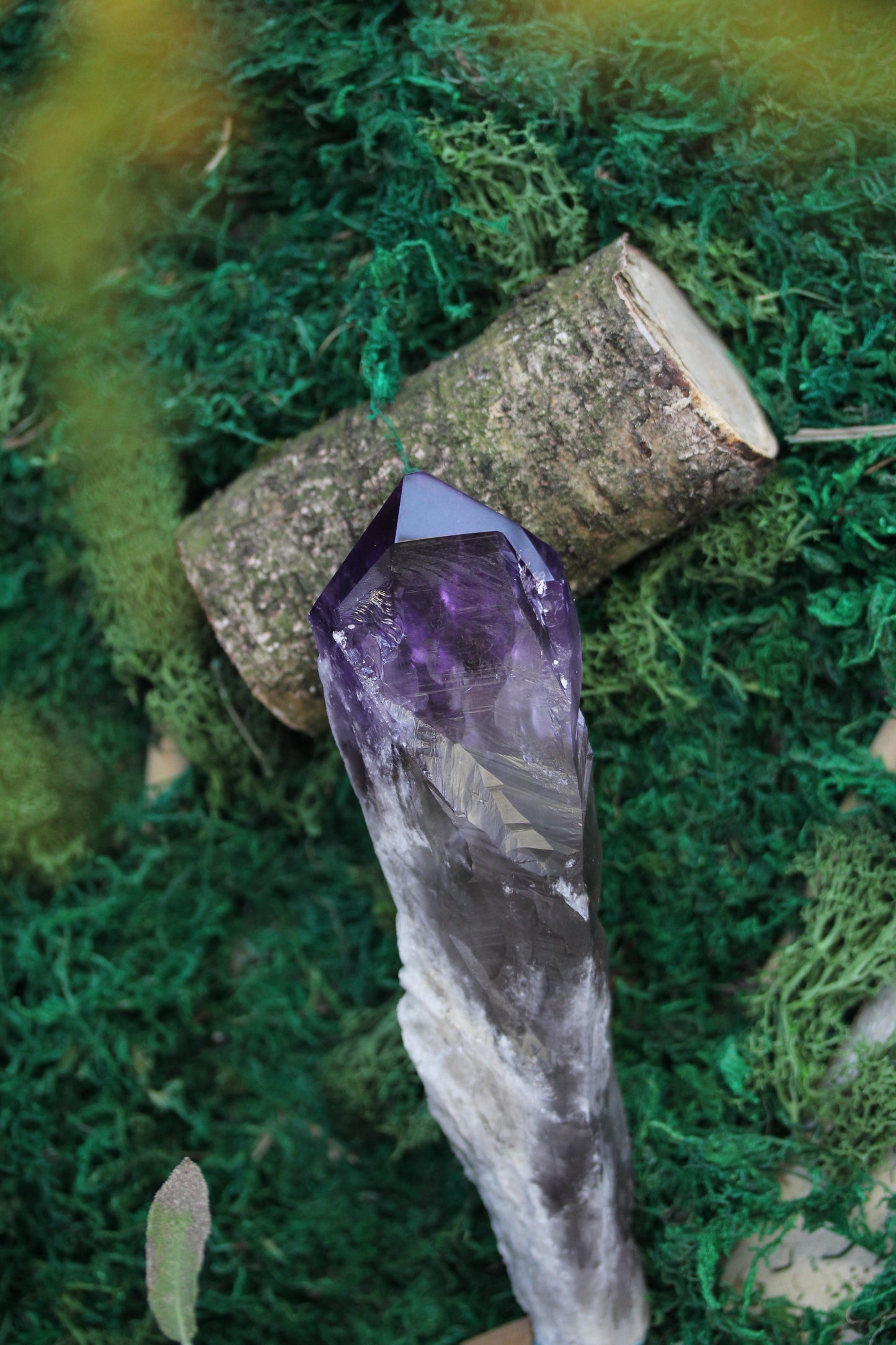 Raw Amethyst Wand AW2