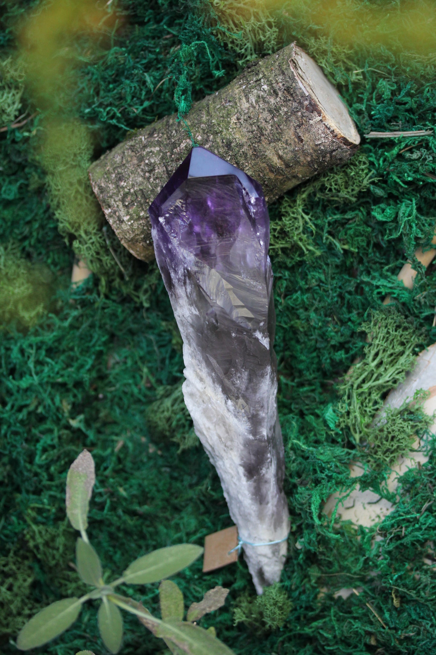 Raw Amethyst Wand AW2