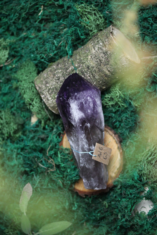 Raw Amethyst Wand AW6