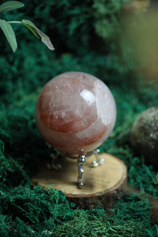 Fire Quartz Sphere FQ4